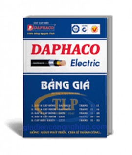 Bảng giá dây cáp điện Lion-Daphaco mới nhất 2019