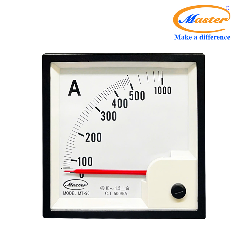 Đồng Hồ Đo Ampe MT-96 500/5A Master