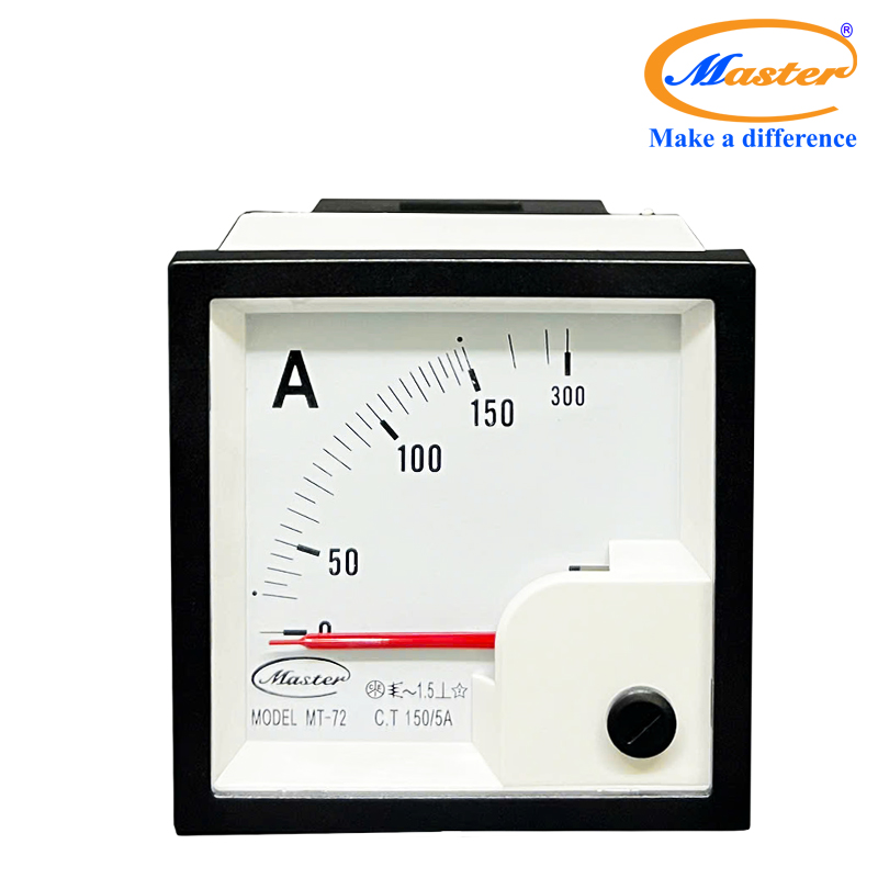 Đồng Hồ Đo Ampe MT-72 150/5A Master