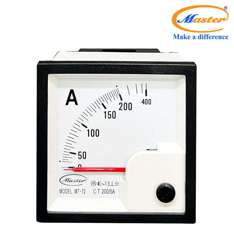 Đồng Hồ Đo Ampe MT-72 200/5A Master