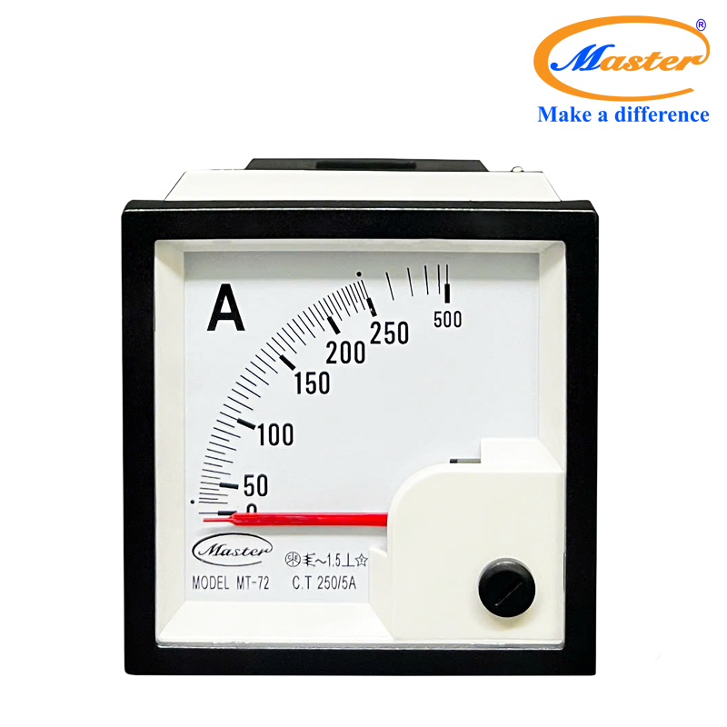 Đồng Hồ Đo Ampe MT-72 250/5A Master