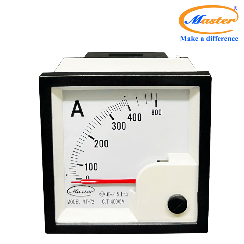 Đồng Hồ Đo Ampe MT-72 400/5A Master