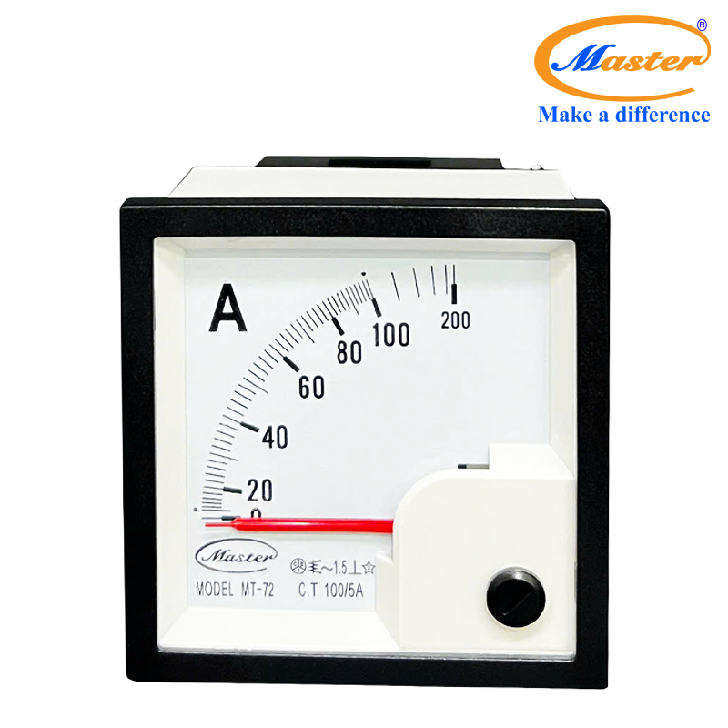 Đồng Hồ Đo Ampe MT-72 500/5A Master