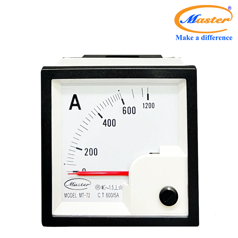 Đồng Hồ Đo Ampe MT-72 600/5A Master