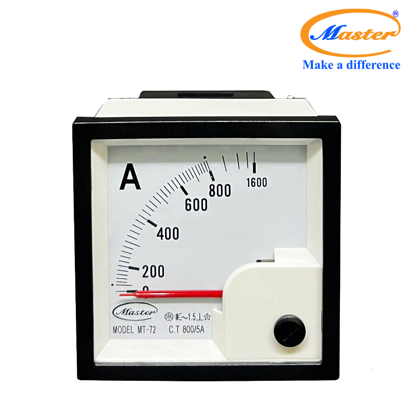 Đồng Hồ Đo Ampe MT-72 800/5A Master
