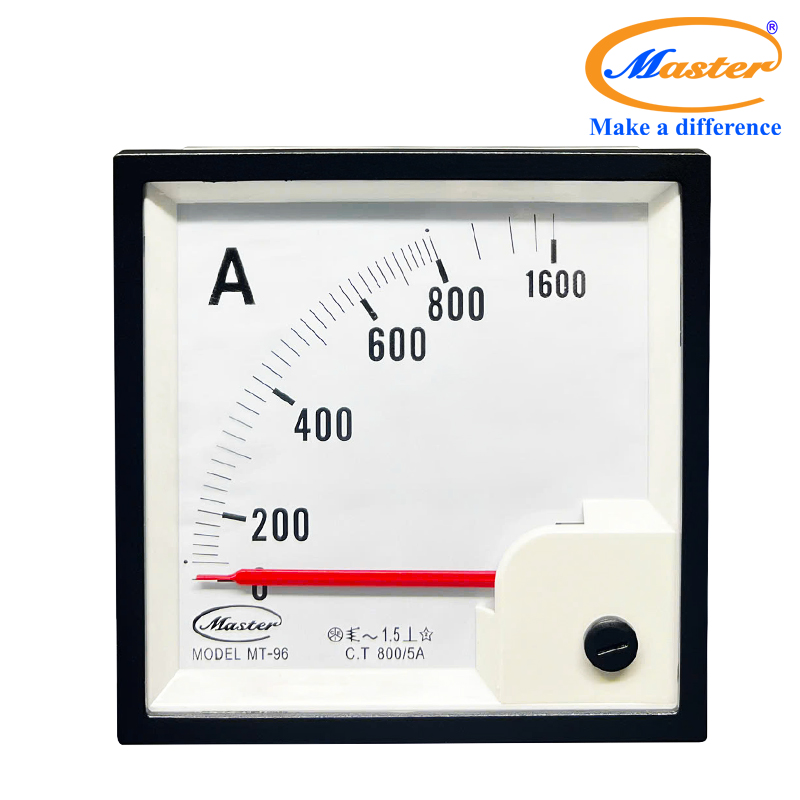 Đồng Hồ Đo Ampe MT-96 800/5A Master