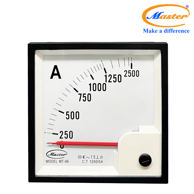 Đồng Hồ Đo Ampe MT-96 1250/5A Master
