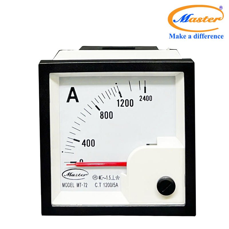 Đồng Hồ Đo Ampe MT-72 1200/5A Master