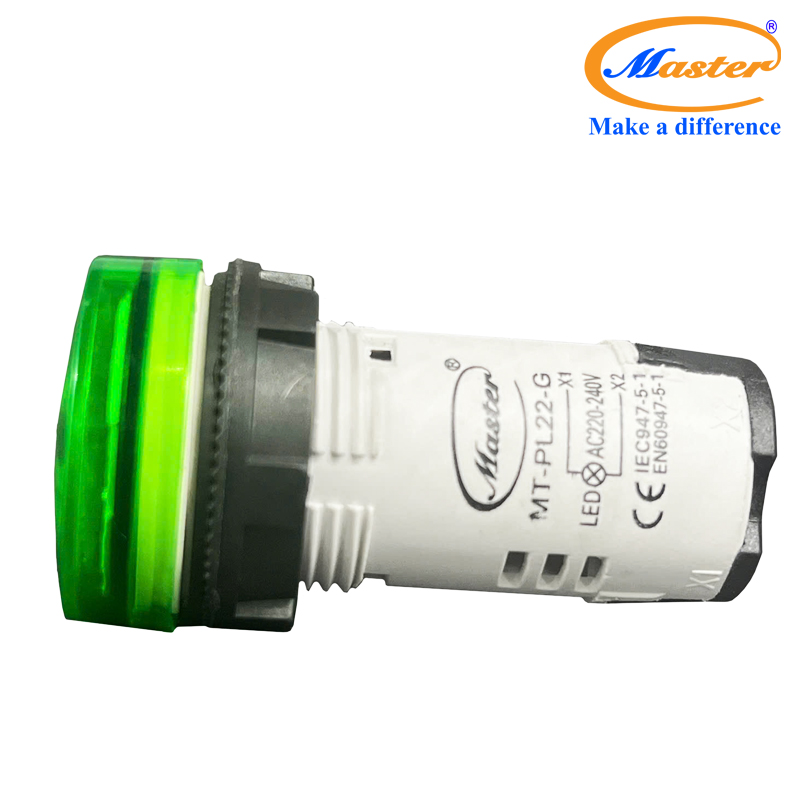 Đèn báo led xanh lá Master