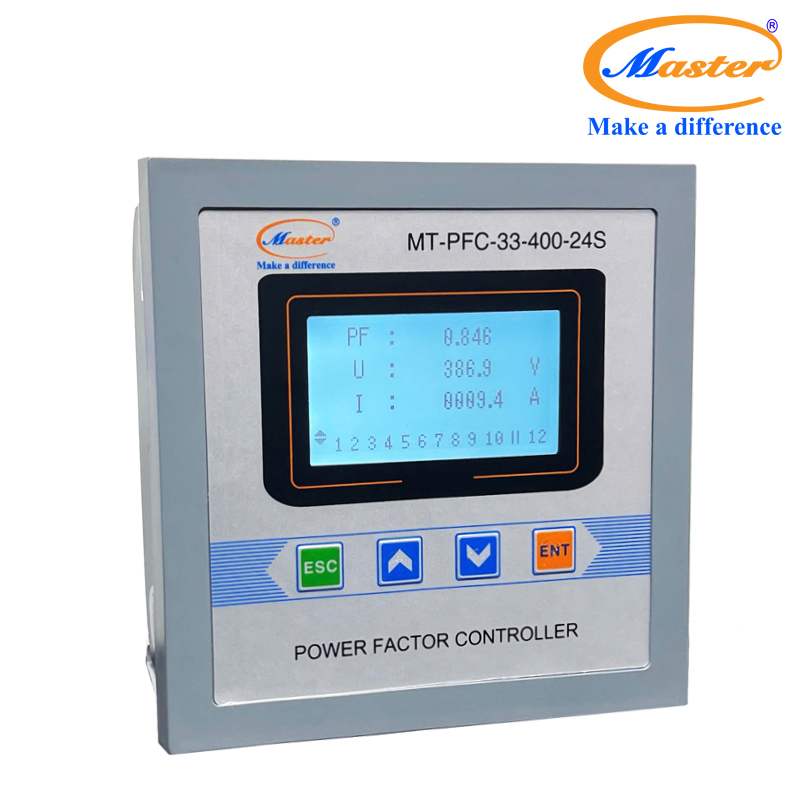 Bộ Điều Khiển Tụ Bù Hệ Số Công Suất MT-PFC-33-400-24S Master