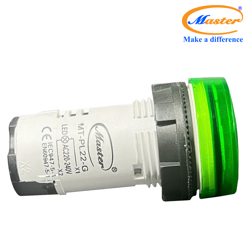 Đèn báo led xanh lá Master