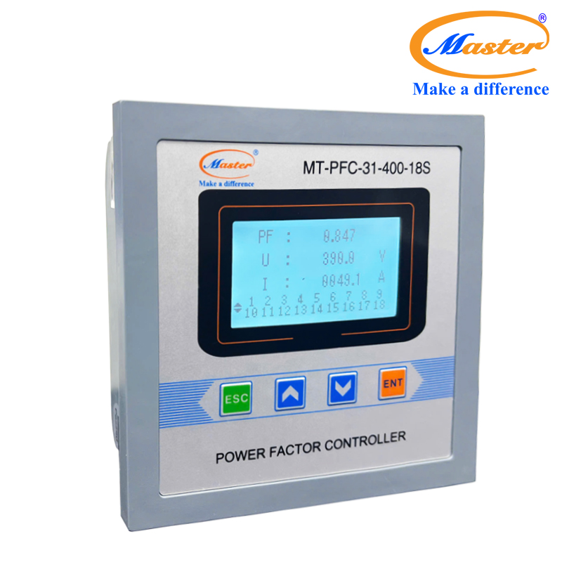 Bộ Điều Khiển Tụ Bù Hệ Số Công Suất MT-PFC-31-400-18S Master