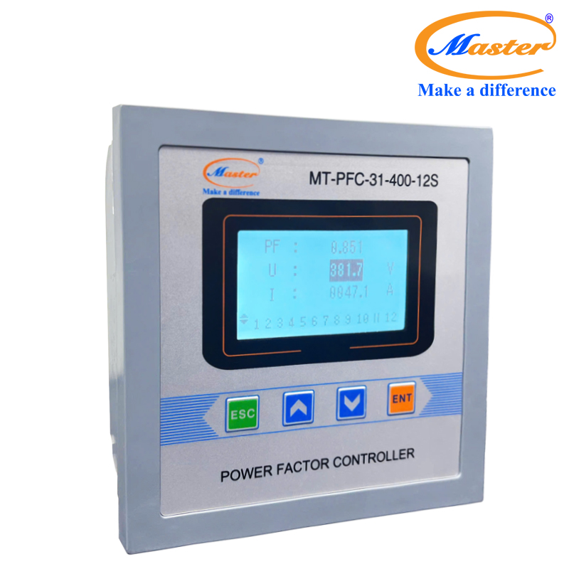 Bộ Điều Khiển Tụ Bù Hệ Số Công Suất MT-PFC-31-400-12S Master