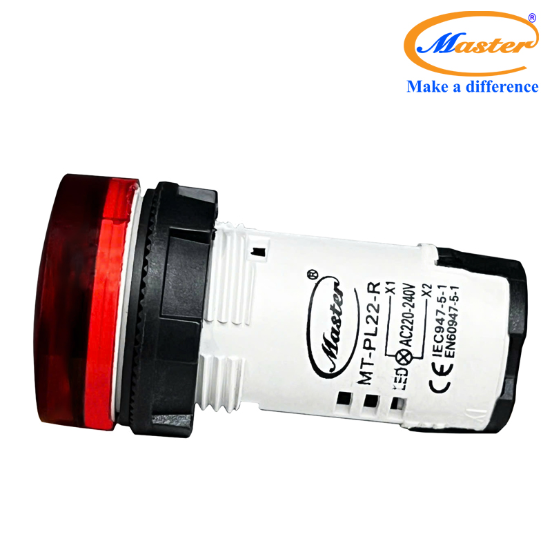 Đèn báo led đỏ Master