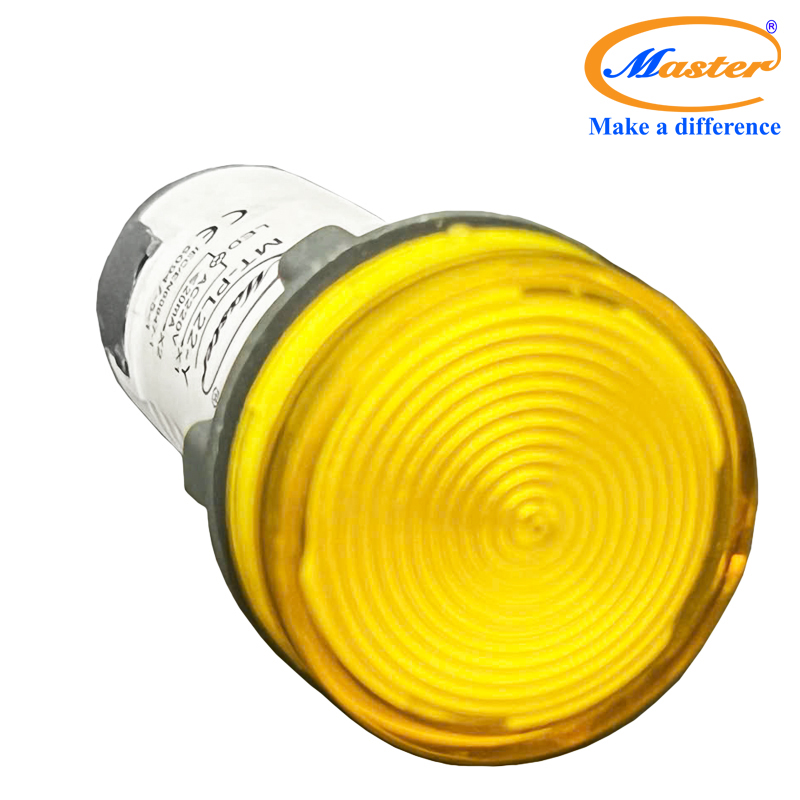 Đèn báo led vàng Master