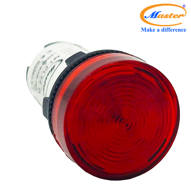 Đèn báo led đỏ Master