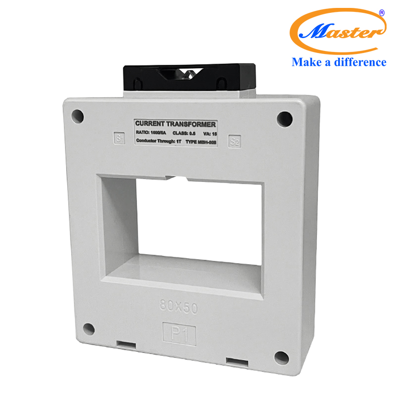 Biến Dòng Đo Lường Hộp Nhựa MBH-80II 2000/5A Master