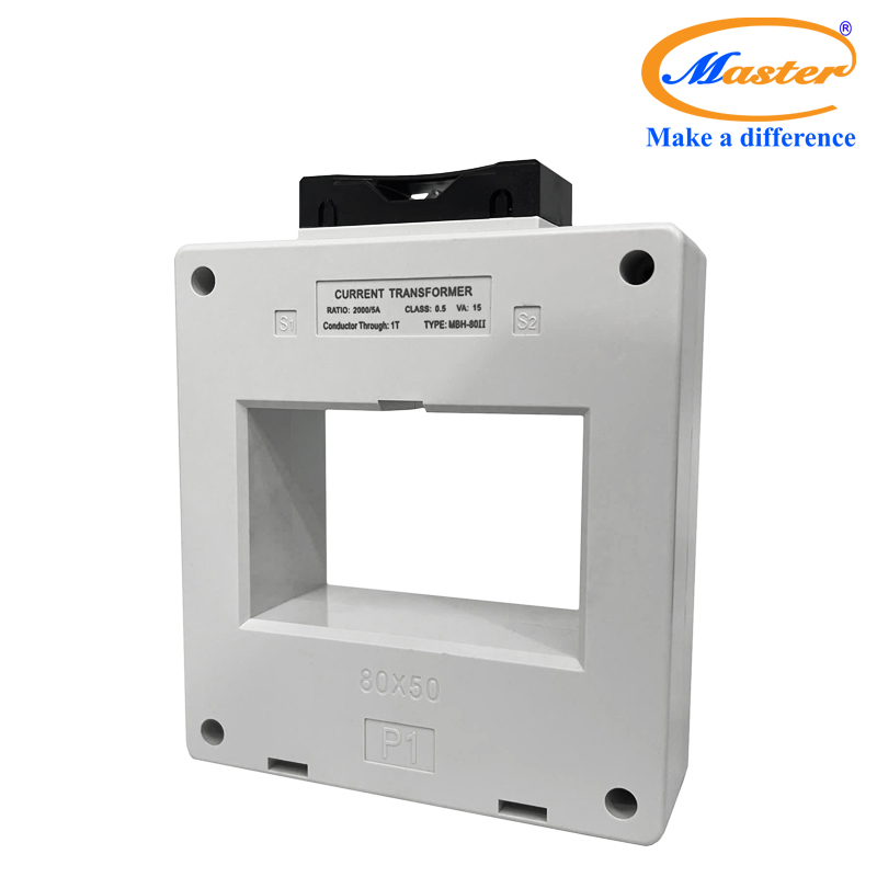 Biến Dòng Đo Lường Hộp Nhựa MBH-80II 2000/5A Master