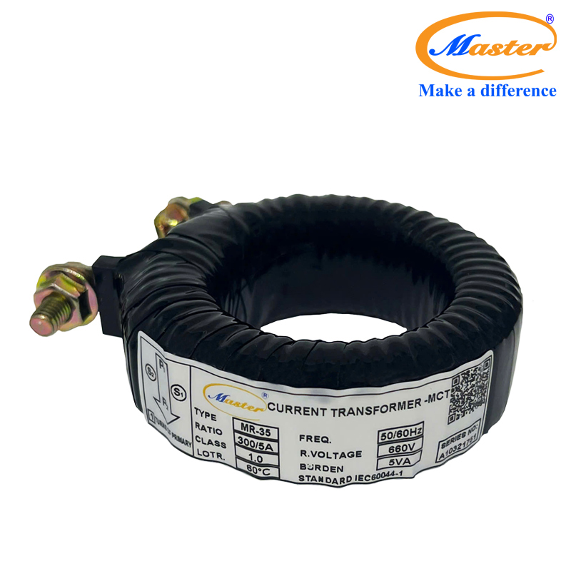 BIẾN DÒNG ĐO LƯỜNG BĂNG QUẤN MR-35 300/5A MASTER