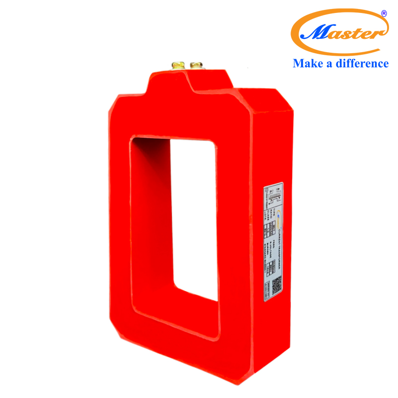 Biến dòng đo lường MCT 3200/5A Master - đúc epoxy vuông đỏ