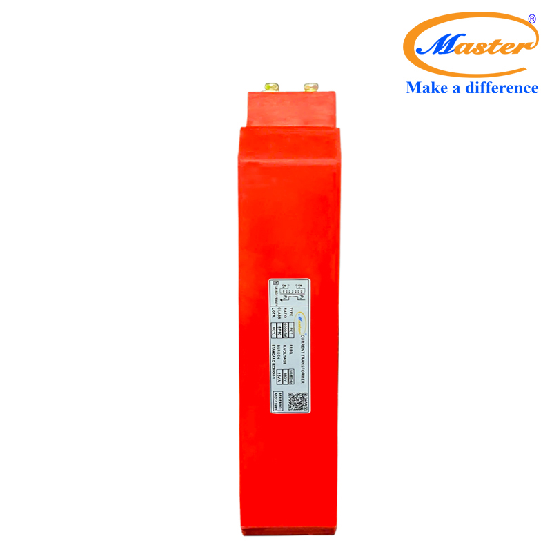 Biến dòng bảo vệ PCT 6000/5A Master - đúc Epoxy vuông đỏ