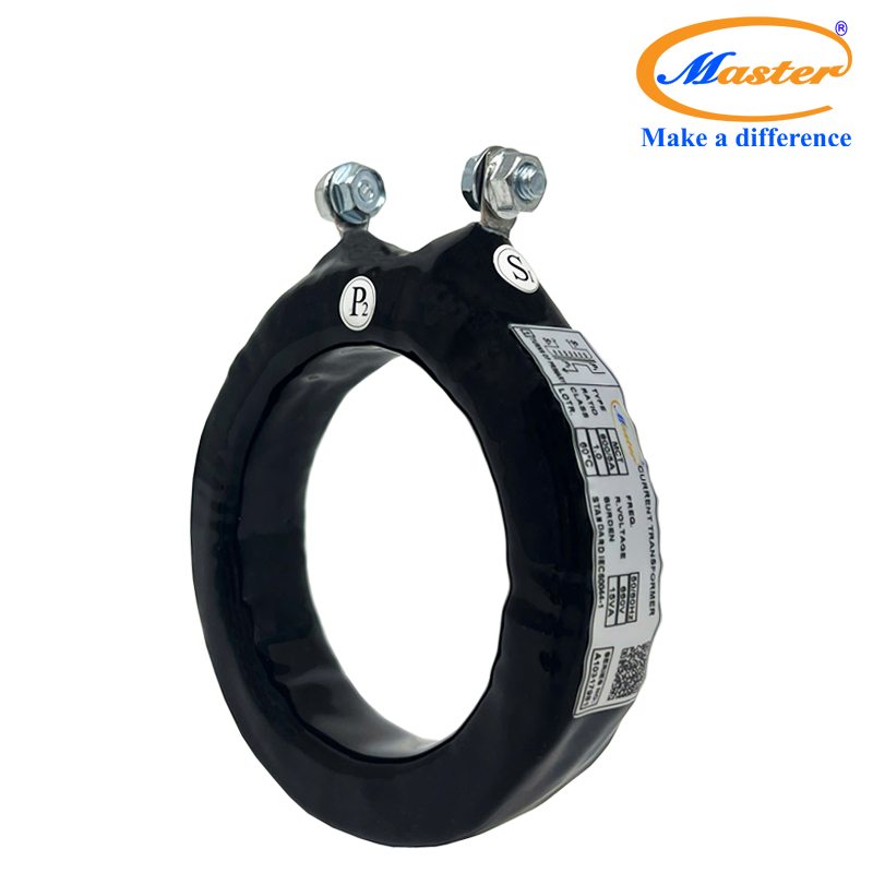 Biến dòng đo lường MCT 800/5A Master - đúc epoxy đen tròn