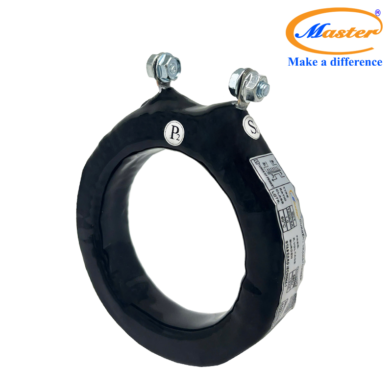 Biến dòng đo lường MCT 1000/5A Master - đúc epoxy đen tròn