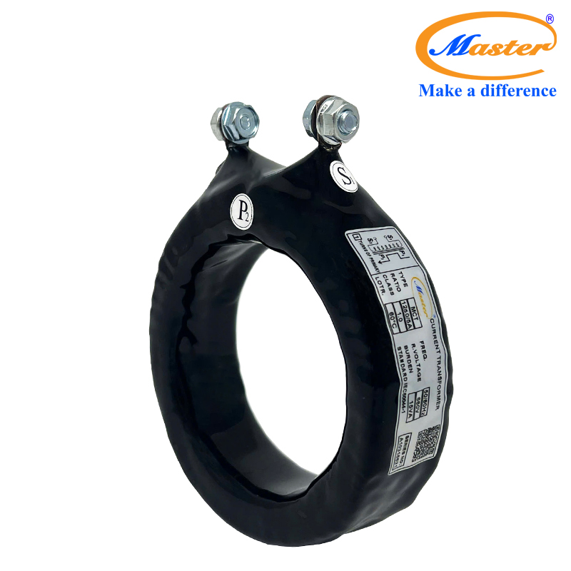 Biến dòng đo lường MCT 1250/5A Master - đúc epoxy đen tròn
