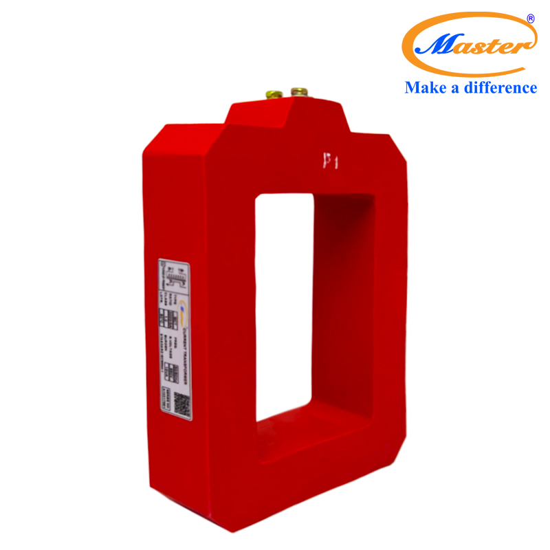 Biến dòng đo lường MCT 3000/5A Master - đúc epoxy vuông đỏ