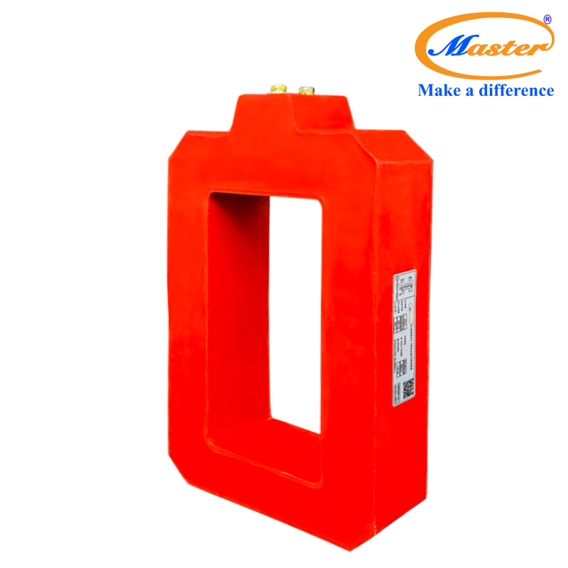 Biến dòng bảo vệ PCT 4000/5A Master - đúc Epoxy vuông đỏ
